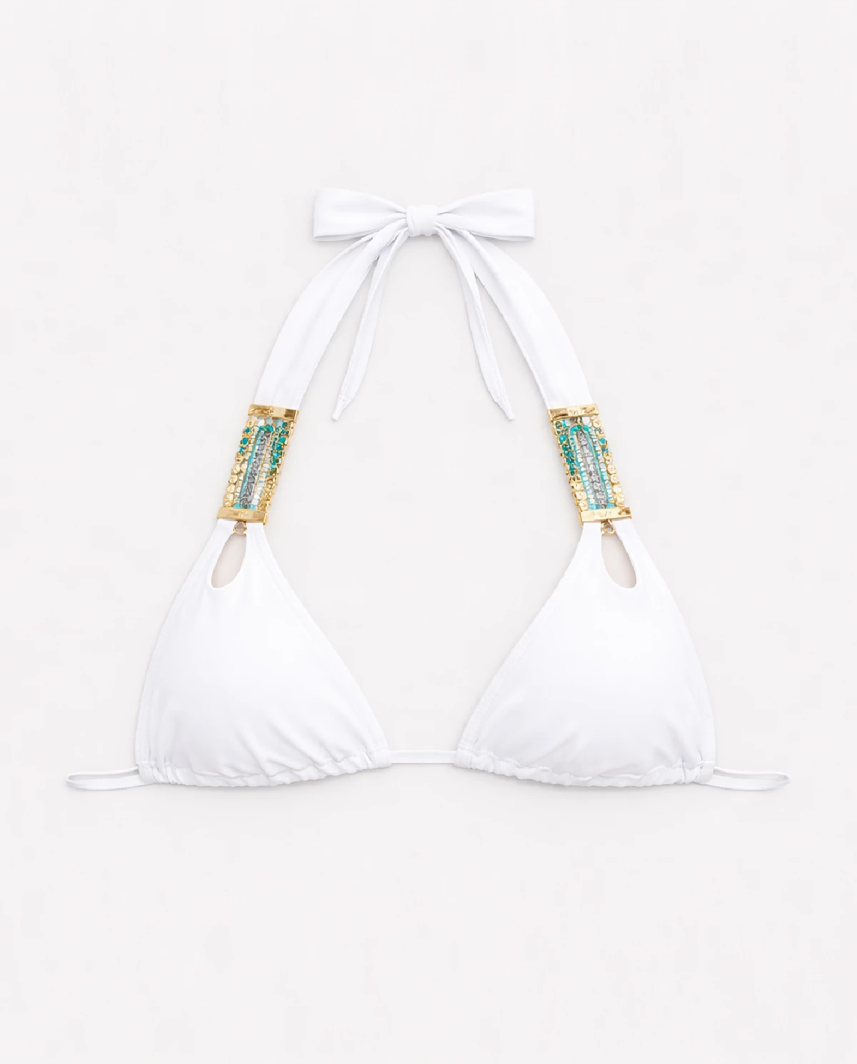 Biały top od bikini Nova - Image #4