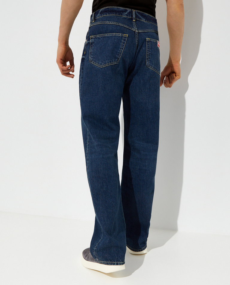 Niebieskie jeansy Relaxed Fit - Image #3