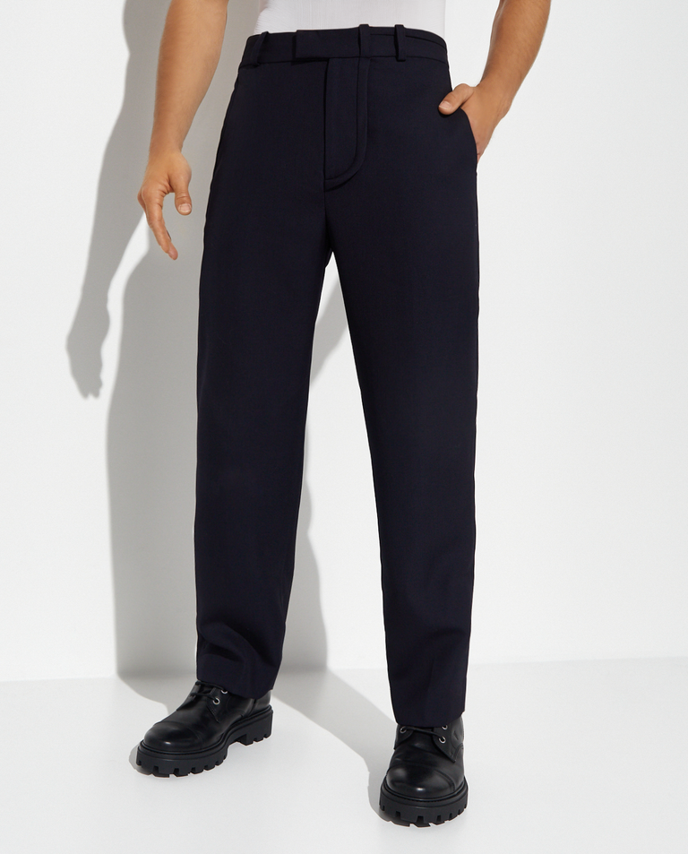 Granatowe spodnie Bacio