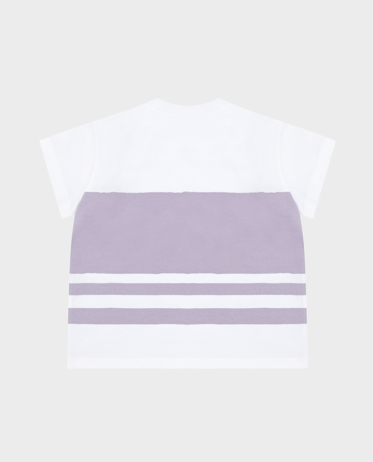 Biała koszulka z haftowanym logo - Image #3