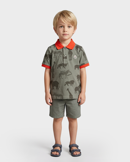 Koszulka polo we wzór - Image #2