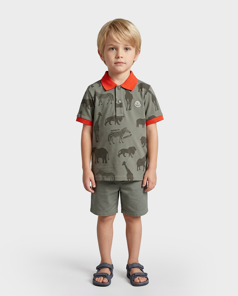 Koszulka polo we wzór - Image #2