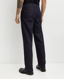 Granatowe jeansy Chino Regular Fit - Image #2