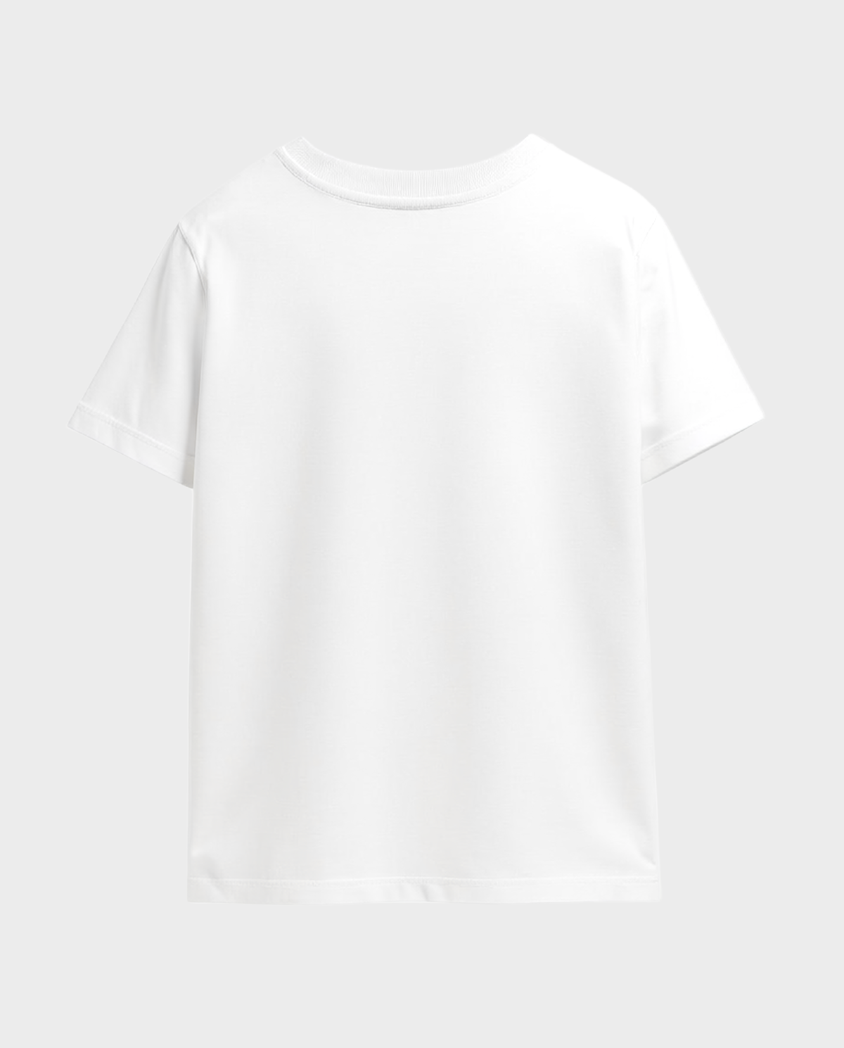 Biała koszulka z kolorowym logo - Image #3