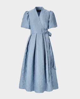 Elegancka niebieska sukienka Aurelia - Image #0