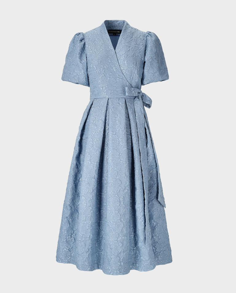 Elegancka niebieska sukienka Aurelia