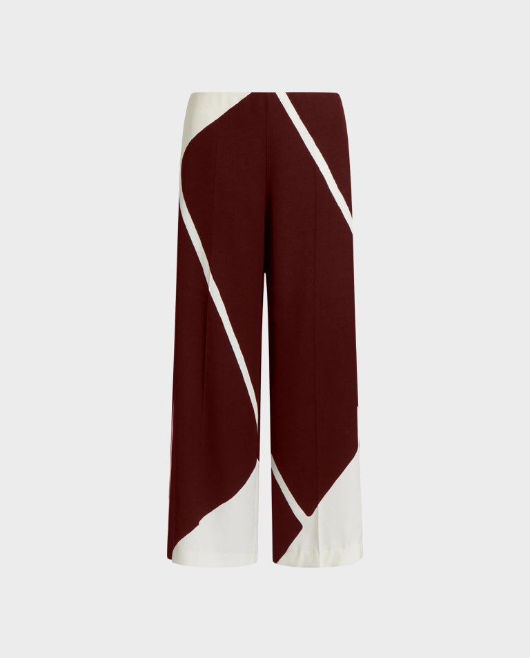 Spodnie z dwukolorowym printem