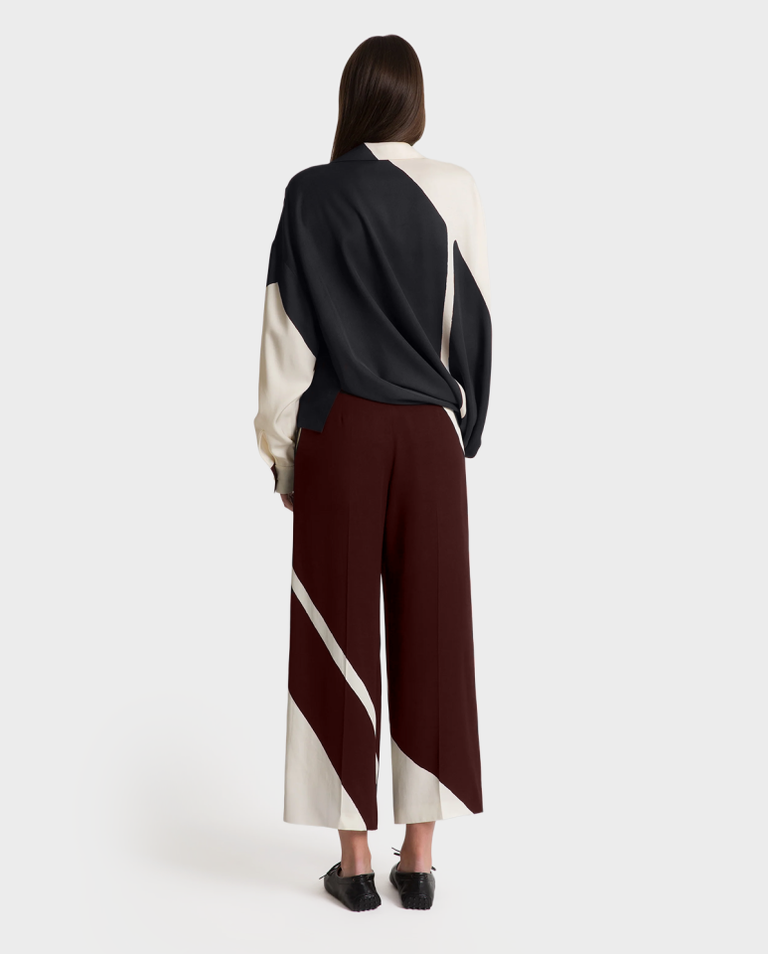 Spodnie z dwukolorowym printem - Image #2