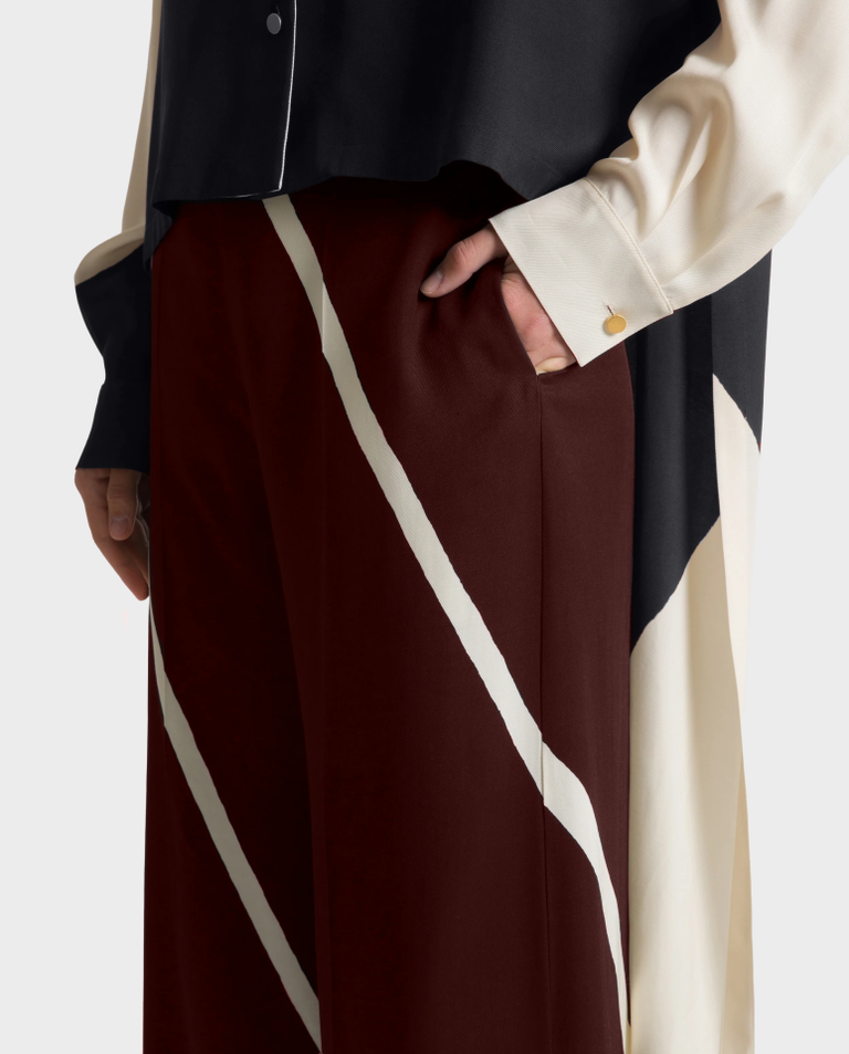 Spodnie z dwukolorowym printem - Image #3