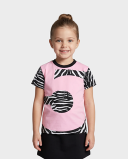 T-shirt w print zebry 4-16 lat - Image #0
