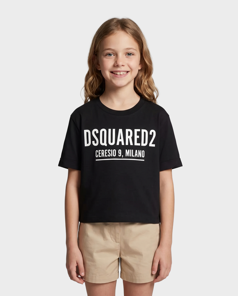 Bawełniana koszulka z nadrukiem