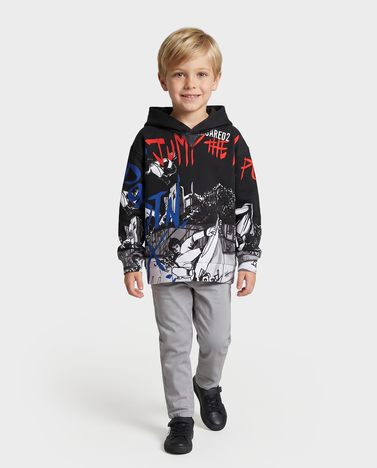 Czarna bluza z grafiką - Image #2