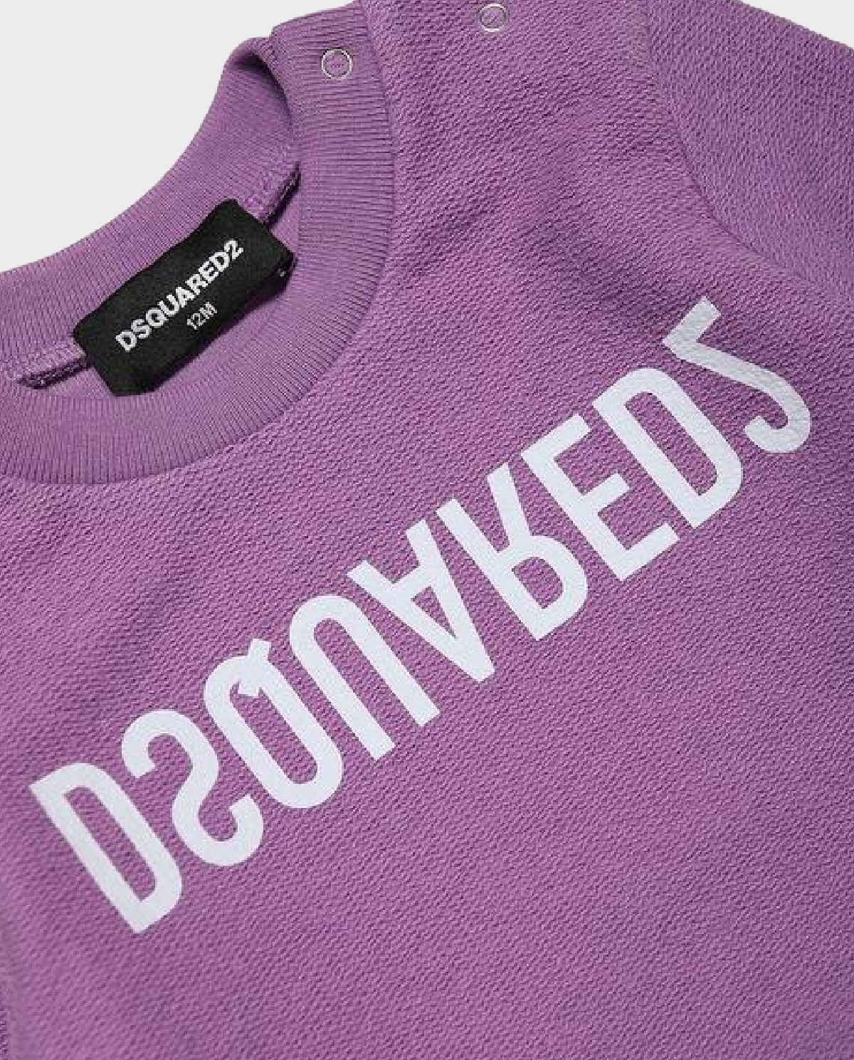 Fioletowa bluza z logo - Image #2