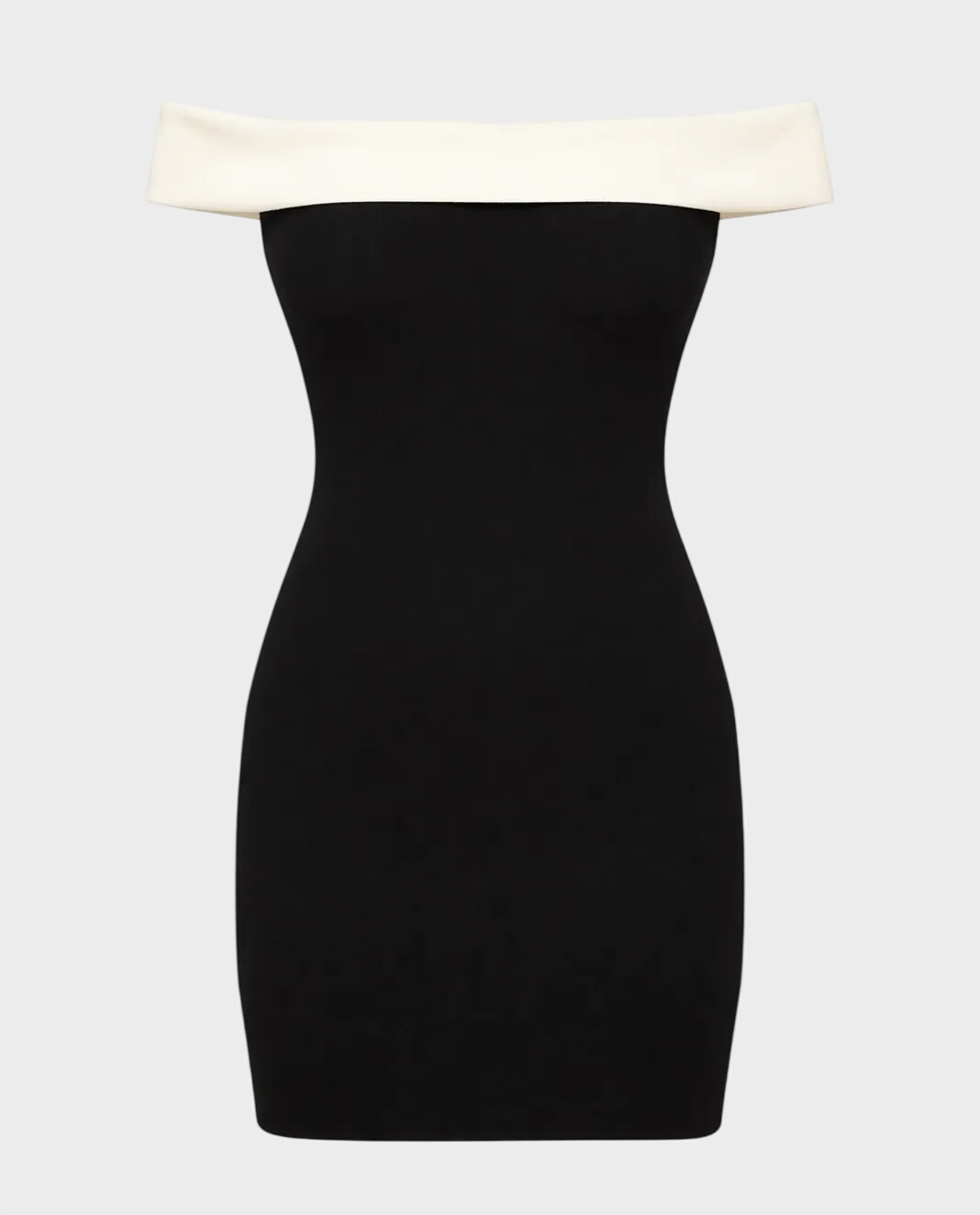 Sukienka z kontrastowym dekoltem Samantha - Image #0