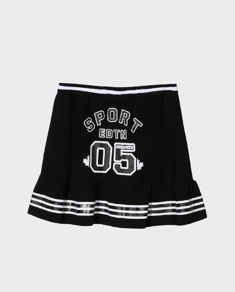 Czarna spódniczka z wysokim stanem 8-16 lat