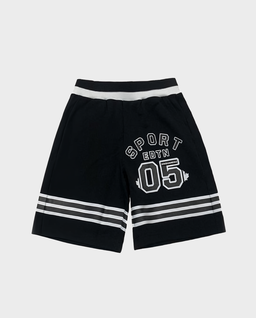 Czarne spodenki z logo - Image #1