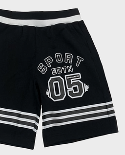 Czarne spodenki z logo - Image #3