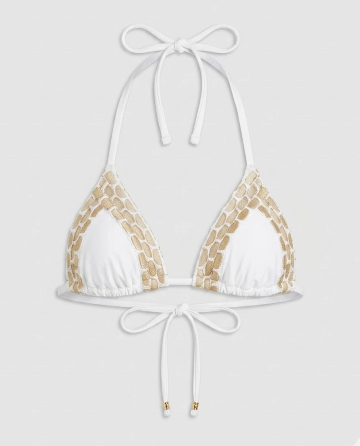 Biały top od bikini Kira - Image #4