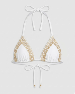 Biały top od bikini Kira - Image #4