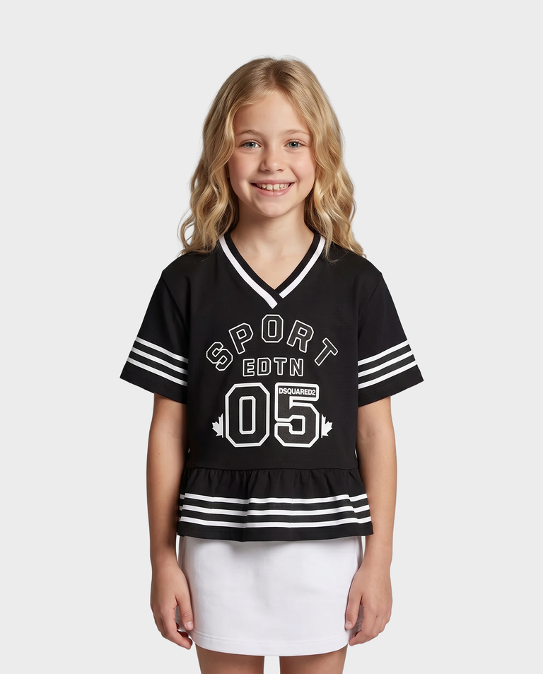 T-shirt z napisami 10-16 lat