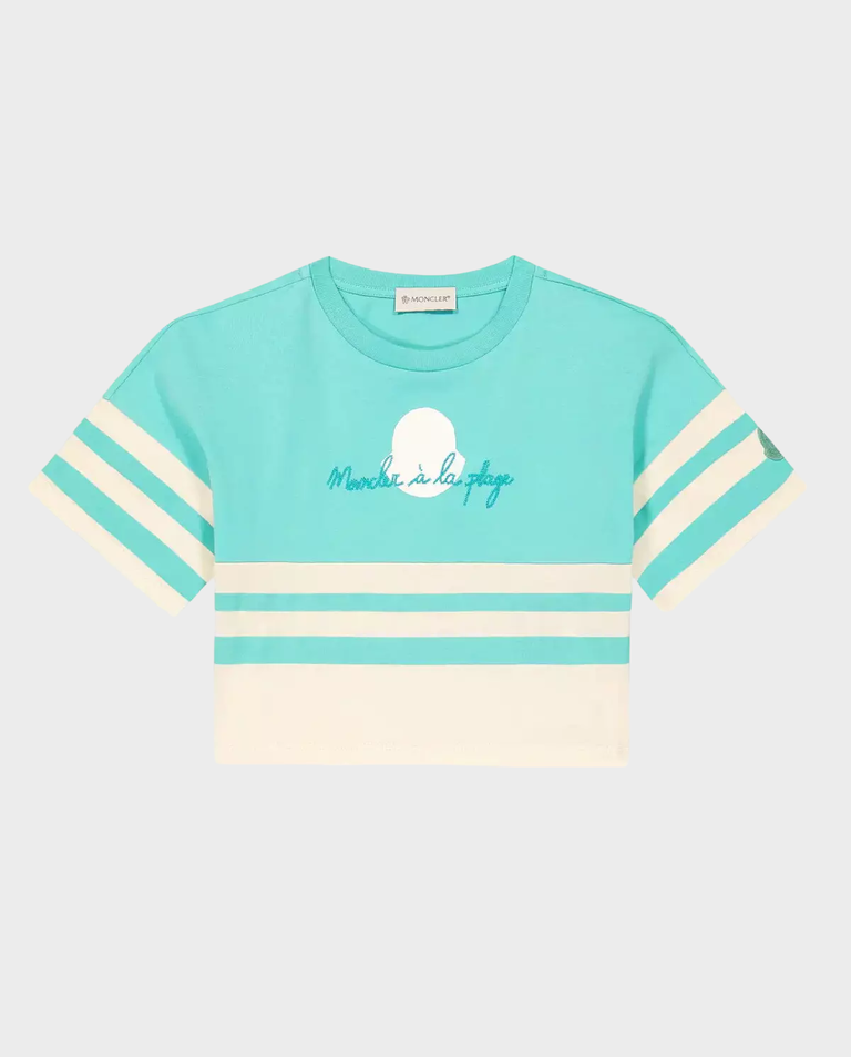 Bawełniany t-shirt w paski