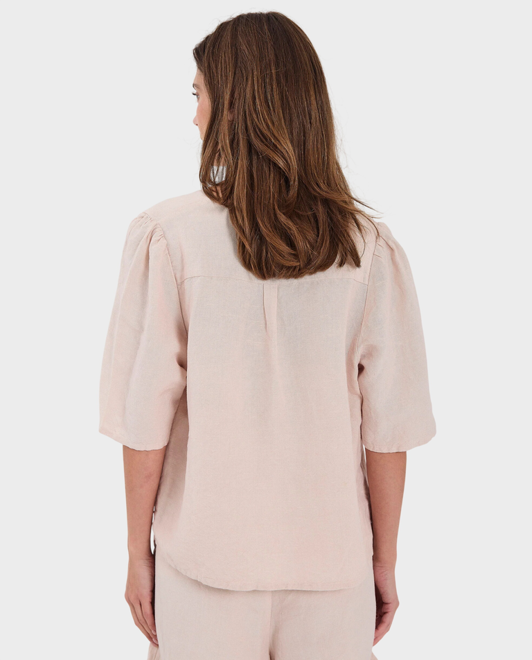 Jasnoróżowa bluzka Lineo