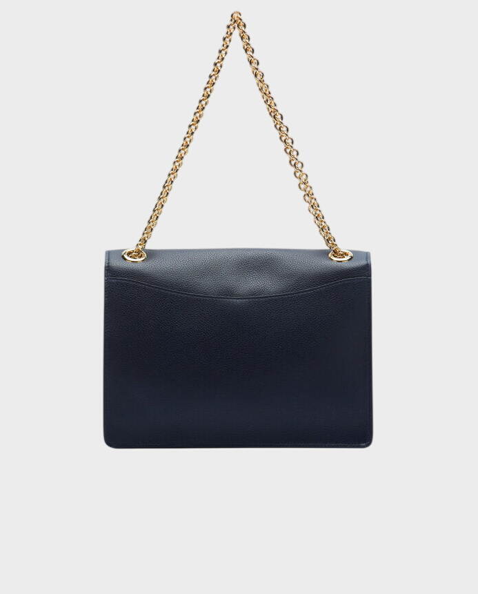 Granatowa torebka z logo - Image #2