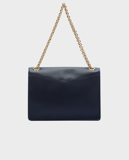 Granatowa torebka z logo - Image #2