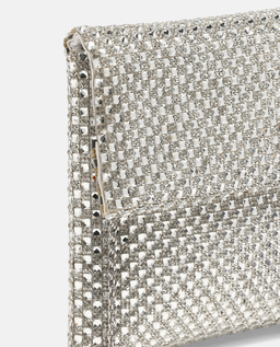Srebrna kopertówka z kryształkami Imma - Image #3
