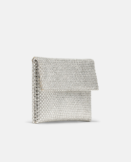 Srebrna kopertówka z kryształkami Imma - Image #4