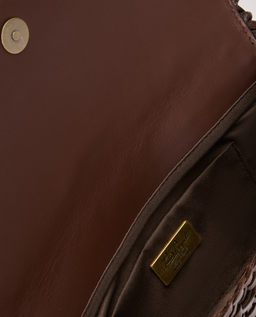 Brązowa skórzana torebka Insidia - Image #4