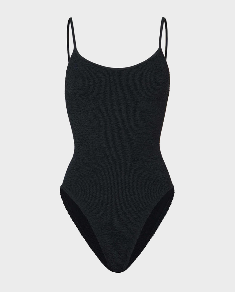 Czarny strój jednoczęściowy Pamela