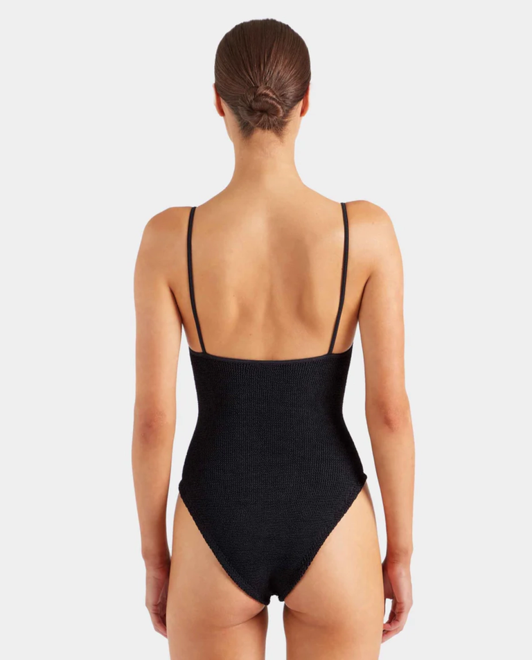 Czarny strój jednoczęściowy Pamela - Image #3