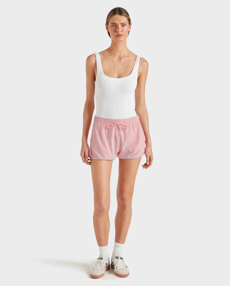 Różowe szorty frotte Terry - Image #2