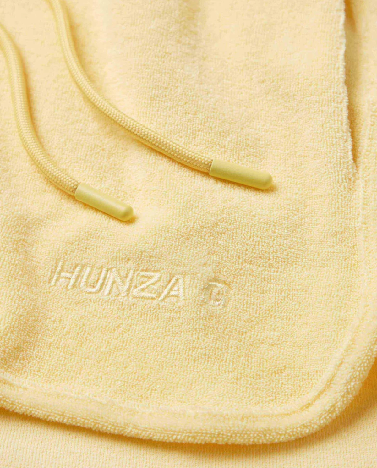 Żółte szorty frotte Terry - Image #6