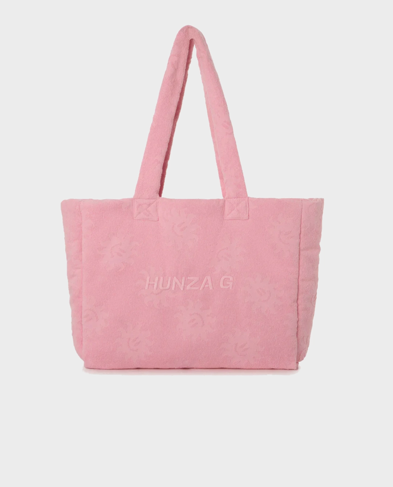 Różowa torba plażowa Sunny