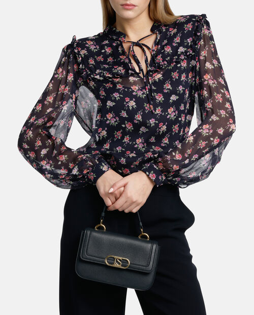 Granatowa torebka Imari - Image #1