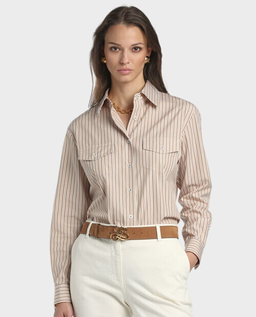 Beżowa koszula Berna - Image #0