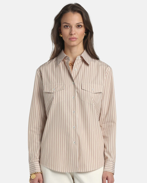 Beżowa koszula Berna - Image #2