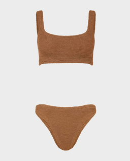 Brązowy komplet bikini Xandra - Image #1