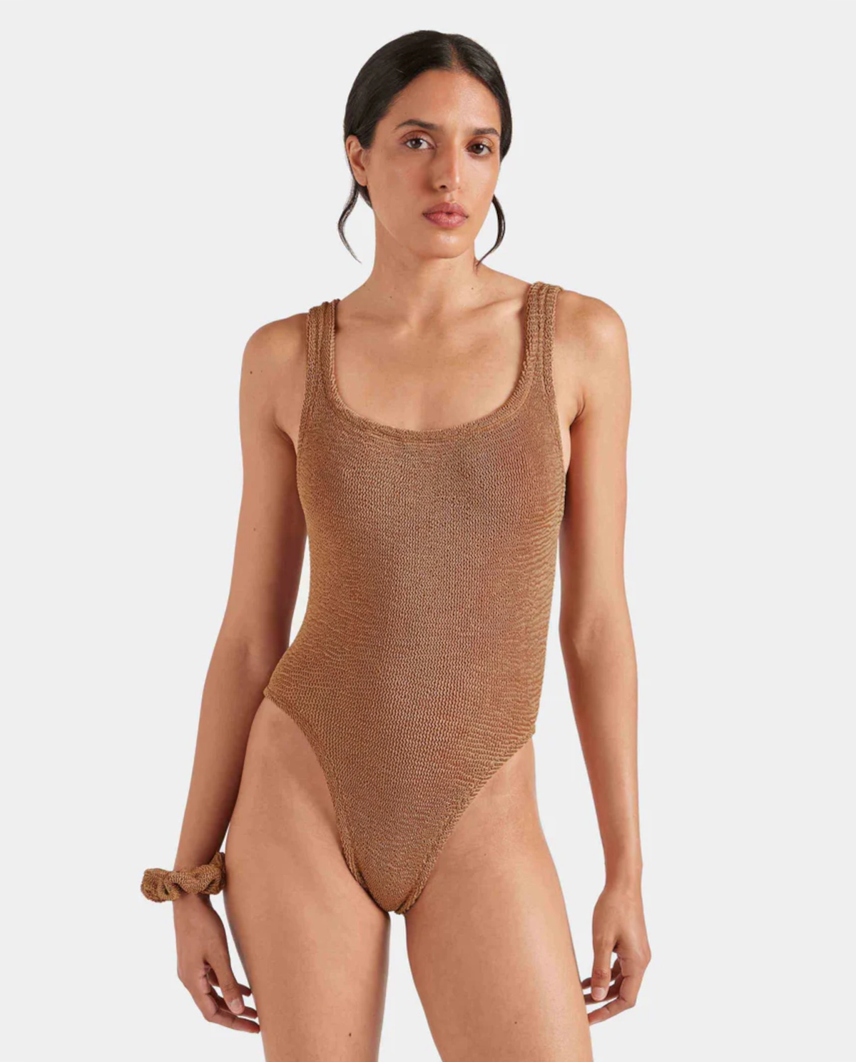 Brązowy strój jednoczęściowy Square - Image #0