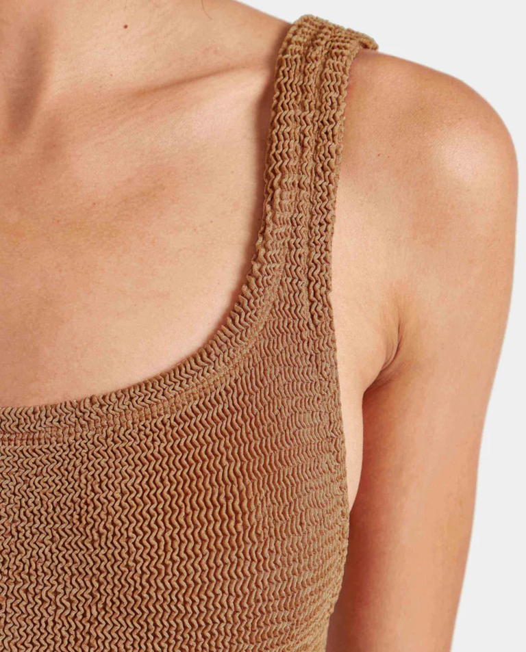 Brązowy strój jednoczęściowy Square - Image #4