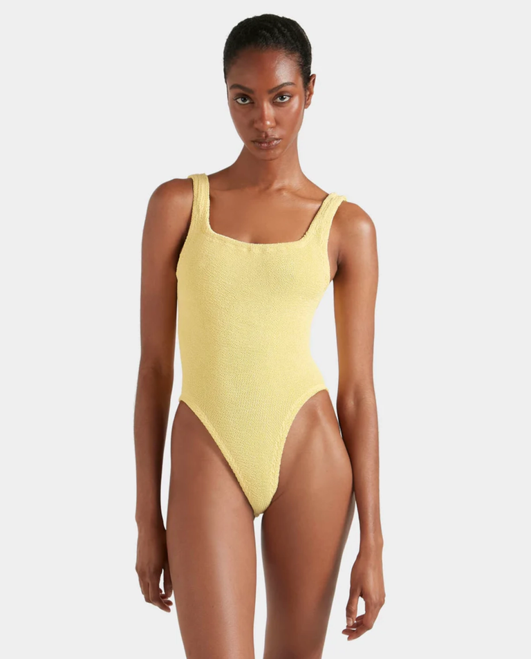 Żółty strój kąpielowy Square