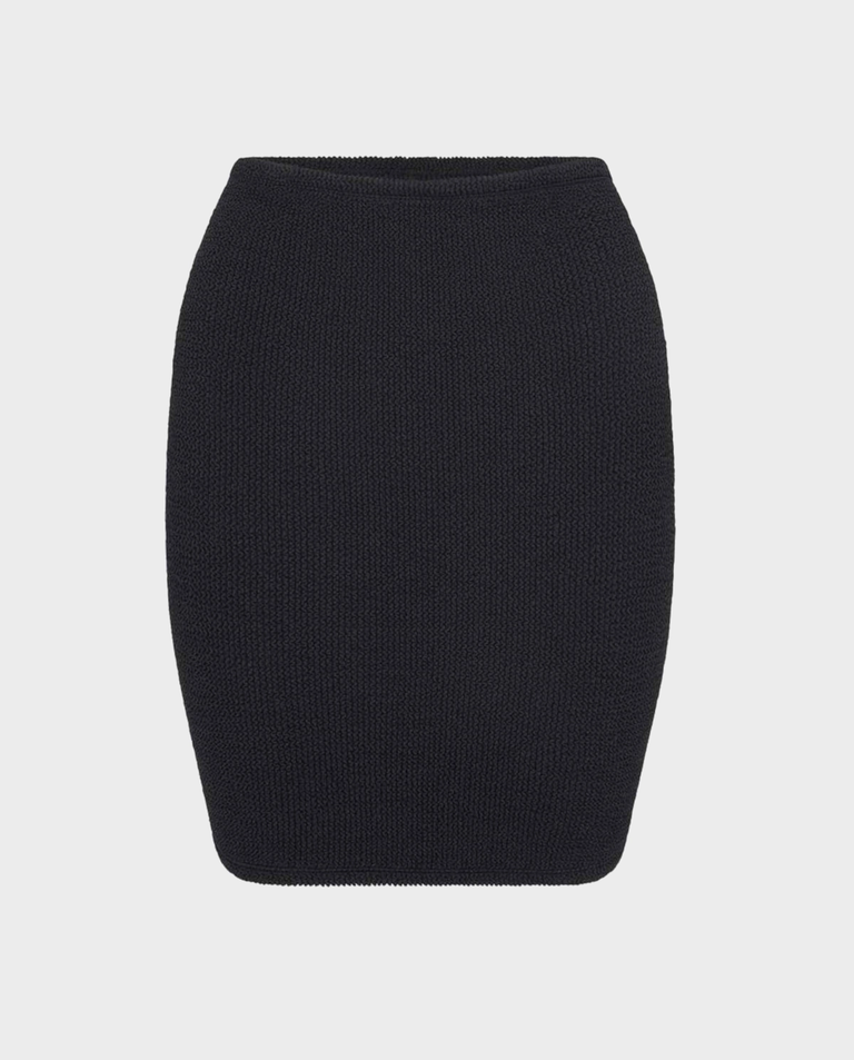 Czarna spódnica mini