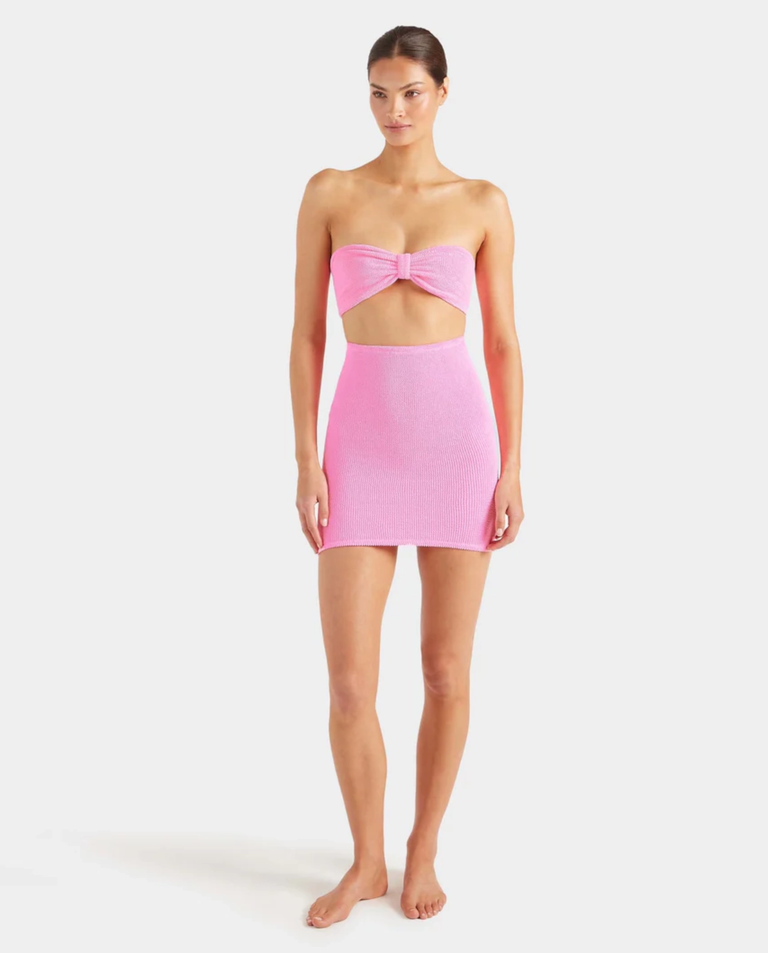 Różowa spódnica mini - Image #3