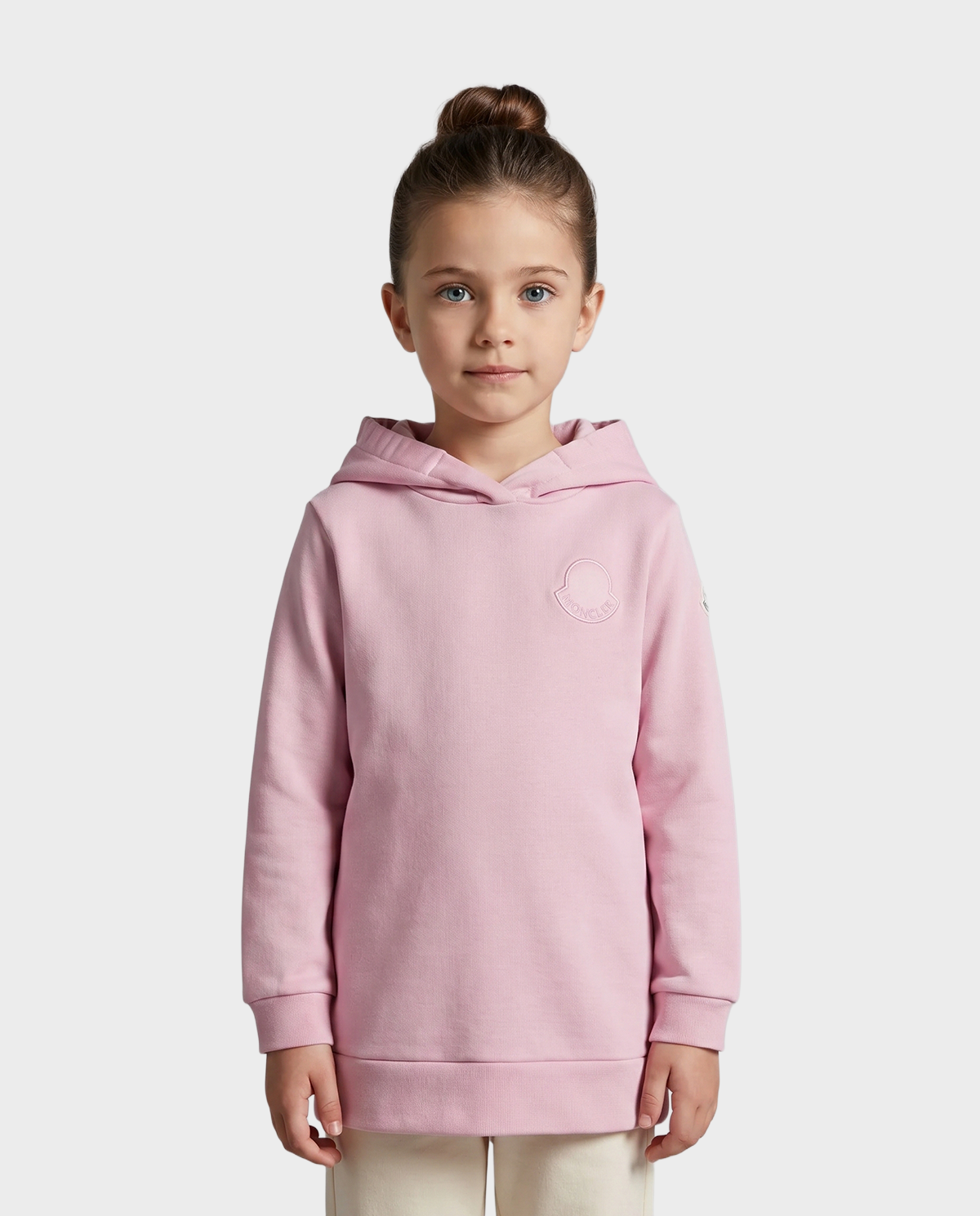 Różowa sukienka z kapturem - Image #0