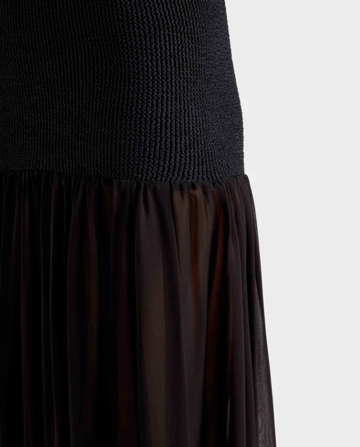 Czarna sukienka maxi Hybrid - Image #5