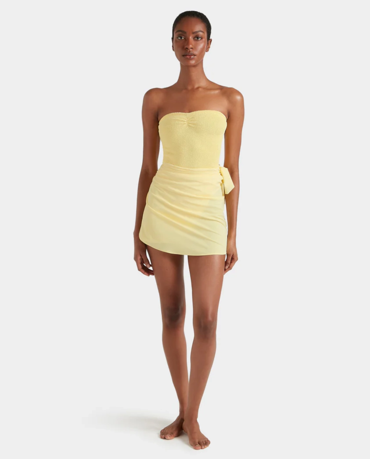 Żółty strój kąpielowy Brooke - Image #3