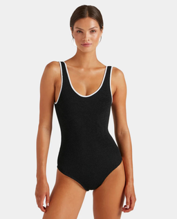 Czarny strój jednoczęściowy Coverage Faye - Image #0