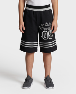 Czarne spodenki z logo - Image #0